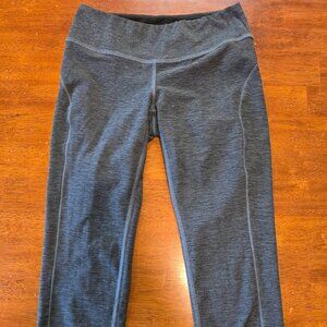 New Balance Charcoal Gray Leggings Small Girls Tween Young Teen